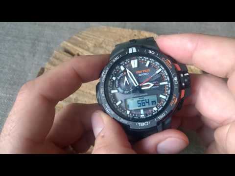 Видео: Сasio ProTrek PRW-6000Y на русском. Тест, обзор и основные функции часов от RiderHelp.