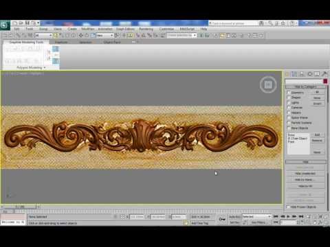 Видео: 3DsMax Уроки на русском 4 (подгонка изображения к модели)