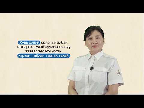 Видео: Татвар төлөгч иргэн цахим тайлан хэрхэн гаргах вэ
