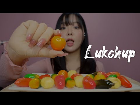 Видео: АСМР Десерт небесный😇 ест Lukchup (+Крупный план)