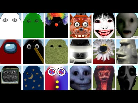 Видео: СЕМЬЯ NEXTBOTS ANGRY MUNCI, СЕМЬЯ NEXTBOTS NICO Преследуйте меня в Garry's Mod!