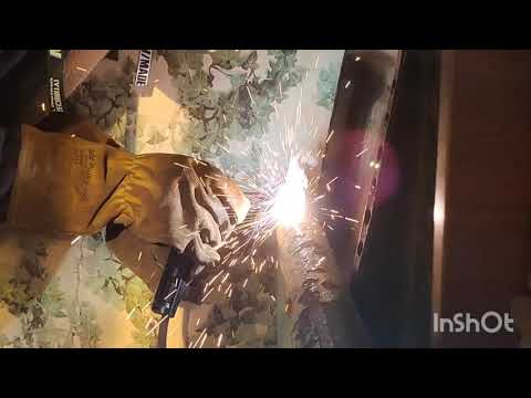 Видео: , сварка Врезка крана в отопление, decapower ecoarc 160