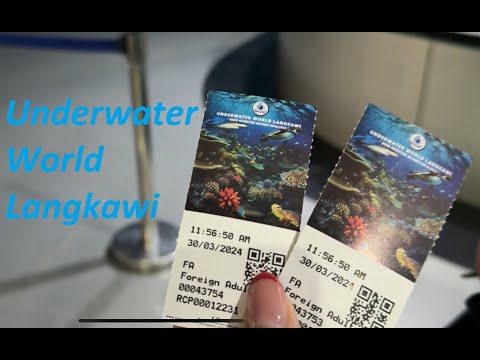 Видео: Посетили океанариум Underwater World Langkawi