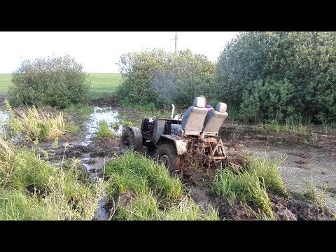 Видео: Такого оффроуда вы еще не видели!!! Самодельные трактора на бездорожье!!!