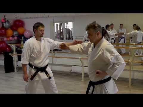 Видео: Удар УРАКЕН УЧИ в традиционном карате-до | Применение принципа ротации-контрротации в ударе