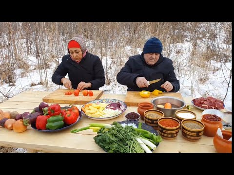 Видео: Нон кабоб по-таджикски (Tajik Naan Kebab)