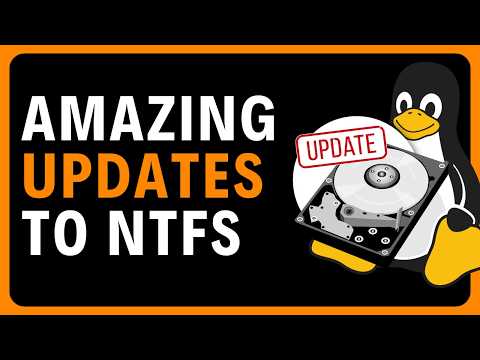 Видео: NTFS в LINUX только что получил новый драйвер и повышение производительности — обновление!