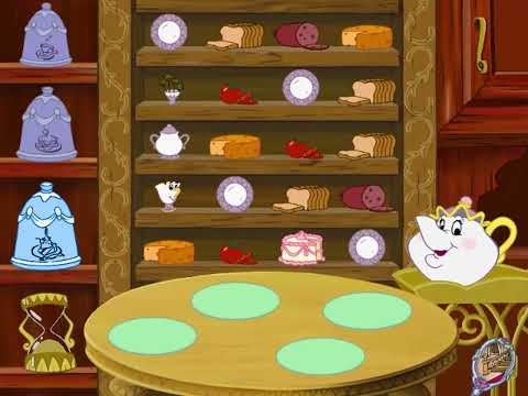 Видео: Красавица и Чудовище Диснея: Волшебный бальный зал Белль (2000) Полное прохождение