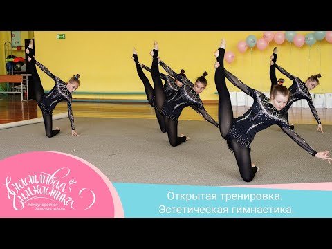 Видео: Открытая Тренировка. Эстетическая гимнастика.