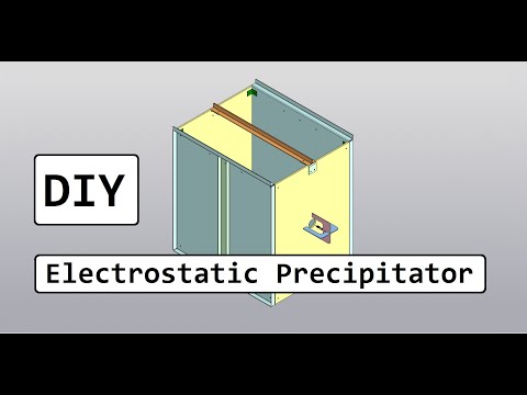 Видео: DIY Air Purifier / DIY Electrostatic Precipitator / электрофильтр