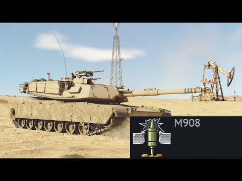 Видео: ЧЕЛЛЕНДЖ: 8+ ФРАГОВ НА M1A1 НА СНАРЯДЕ M908 в War Thunder