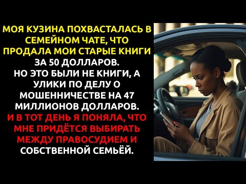Видео: Я прочитала сообщение в семейном чате... и ПОНЯЛА, что кузина разрушила дело всей моей жизни.