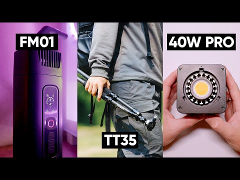 Видео: Обзор новинок от Ulanzi: Дым машина FILMOG Ace, свет 40W Pro и трекинговый штатив TT35 Hiking Stick