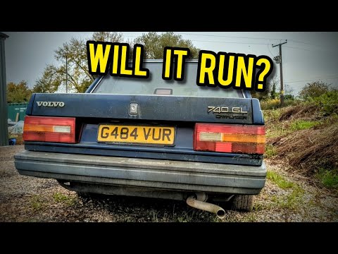 Видео: Заброшенный на несколько лет в поле! Заведётся ли? Volvo 740 1989 года