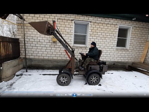 Видео: ПРОБЛЕМЫ при постройки мини погрузчика!!! Деревенский ПОМОЩНИК! Часть 5.