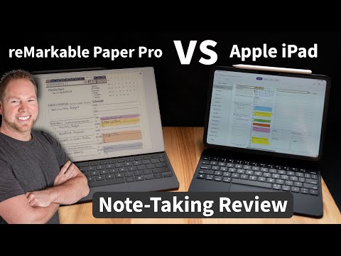 Видео: Обзор iPad и ReMarkable для создания заметок