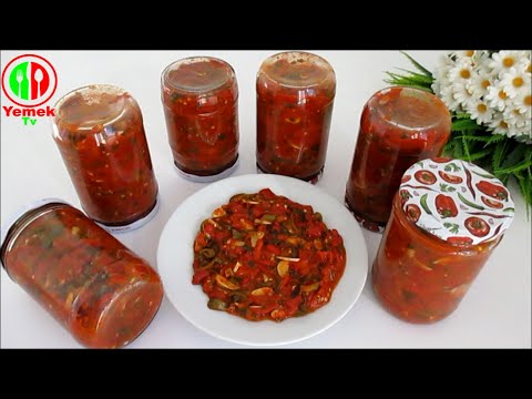 Видео: Даже 200 банок мало! Мама права, это очень вкусный рецепт соуса.