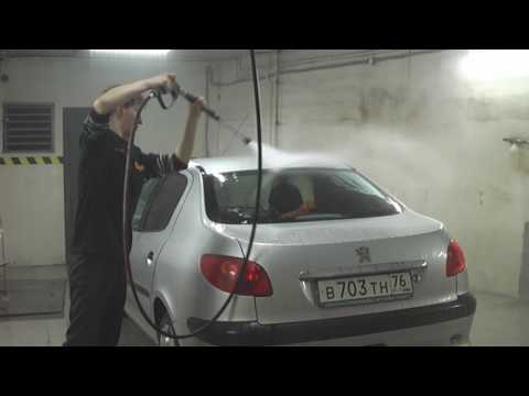 Видео: Обезжиривание кузова (дополнительная услуга автомойки Gartex)