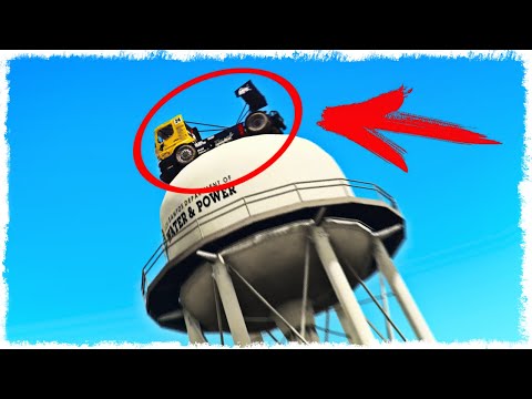 Видео: САМОЕ ГЛУПОЕ МЕСТО ДЛЯ ГОНОЧНОГО ГРУЗОВИКА!!! ПРЯЧЬ & ИЩИ В GTA ONLINE!!!