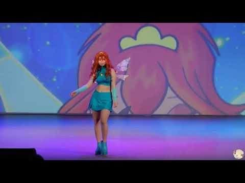 Видео: Bloom - Winx Club (Одиночное косплей дефиле) - Fuurin Mystery Snow 07.01.23