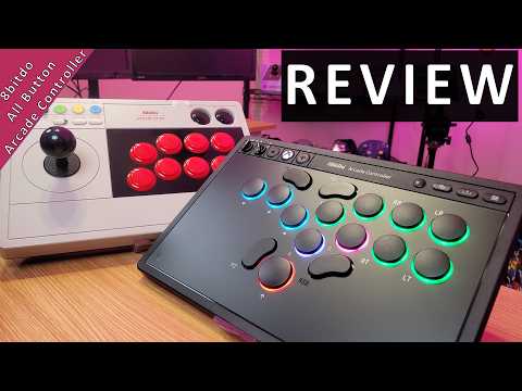 Видео: Будущее за кнопками | Обзор аркадного контроллера 8Bitdo