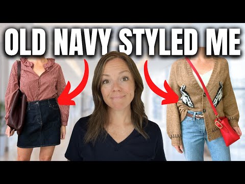 Видео: Я позволила Old Navy выбрать мне осенние наряды (вот как это было...)