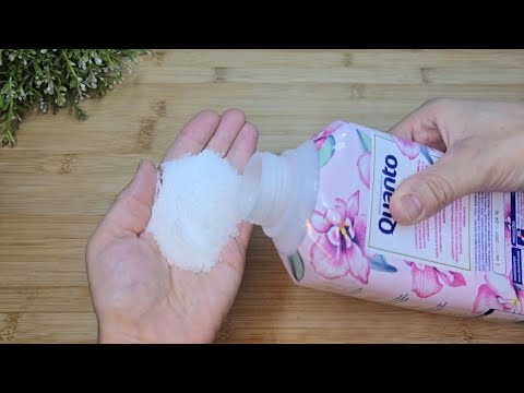Видео: Смешайте кондиционер для белья с солью 😱Вы не поверите невероятному результату