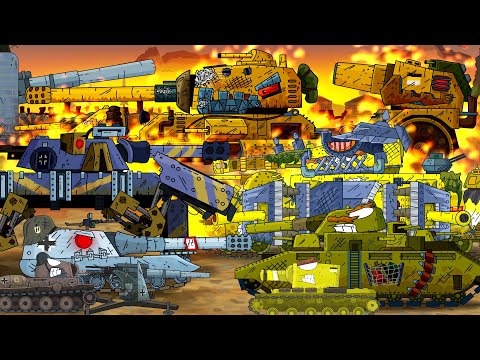 Видео: Прорывная атака монстров - Мультики про танки