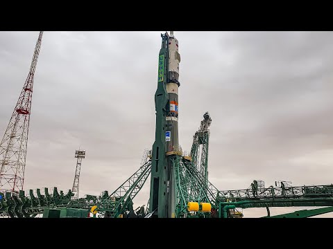 Видео: Космодром Байконур. Запуск ракеты Союз