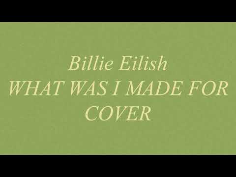 Видео: Billie Eilish - What Was I Made For (НА РУССКОМ/RUS COVER/ПЕРЕВОД) #биллиайлиш #кавер #перевод