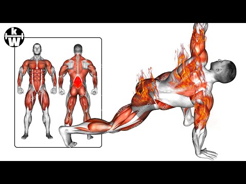 Видео: Вам не нужно долго заниматься, достаточно 5-минутной тренировки для всего тела.