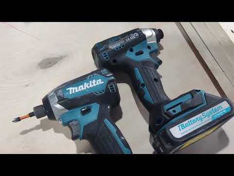 Видео: Makita DTD157 Сравнение с DTD153