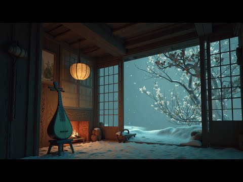 Видео: Cozy Winter Meditation | Традиционные звуки гучжэна и бамбуковой флейты: фокус, снятие стресса