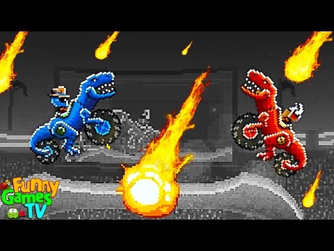 Видео: АТАКА ДИНОЗАВРОВ #2 Новое видео   игра как  и машинки тачки гонки игра Drive AHEAD