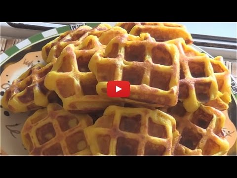 Видео: Вафли картофельные. Необычно в электровафельнице.
