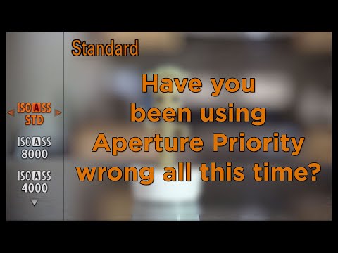 Видео: Вы/мы/я неправильно использовали приоритет диафрагмы все это время?