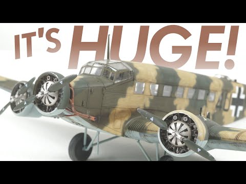 Видео: Это просто СУПЕР! Собираем Junkers Ju 52 от Revell в масштабе 1/48 | Полная сборка модели