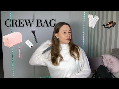 Видео: ЧТО В СУМКЕ У БОРТПРОВОДНИКА?/что я беру с собой на рейс?👜