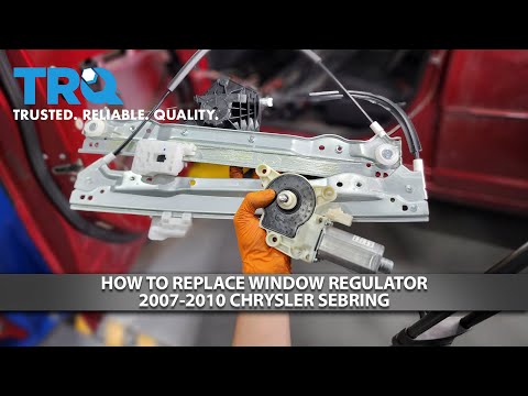 Видео: Как заменить стеклоподъемник Chrysler Sebring 2007-2010