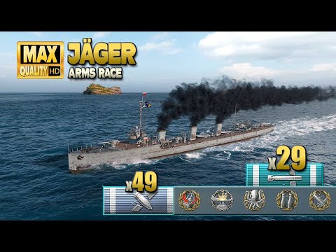 Видео: Эсминец Jäger: Последняя надежда в гонке вооружений - World of Warships