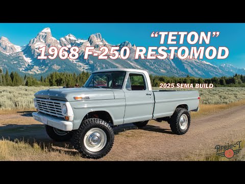 Видео: Обзор нашей модели SEMA 2025: F250 Restomod "Teton" 1968 года выпуска **НА ПРОДАЖУ**