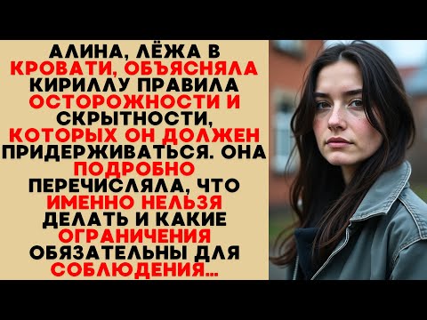 Видео: Алина в кровати объясняла Кириллу правила осторожности и секретности, перечисляя все запреты.