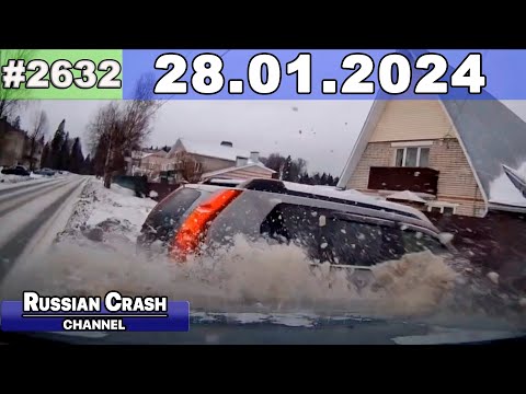 Видео: ДТП. Подборка на видеорегистратор за 28.01.2024 Январь 2024