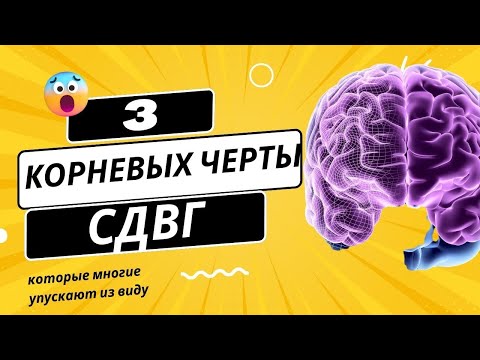 Видео: 3 определяющих характеристики СДВГ, которые многие упускают из виду