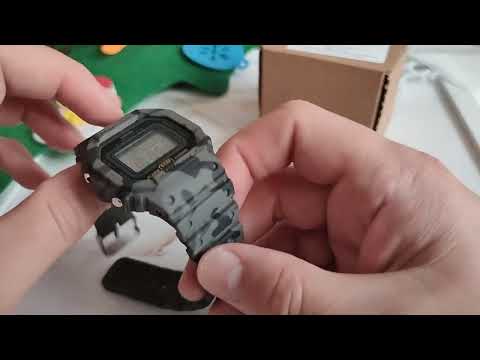 Видео: Часы Skmei 1628 хомаж на часы Casio G-Shock 5600!Стоит ли покупать?пройти мимо? military tactical