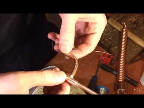 Видео: Пайка медной колонны
