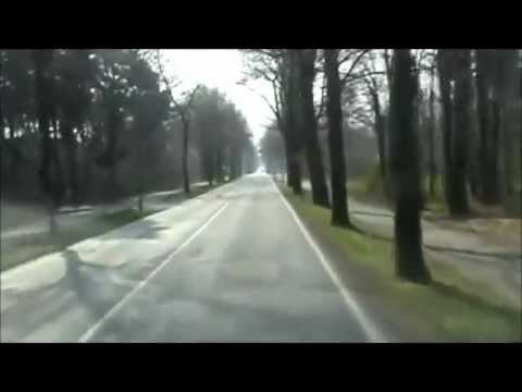 Видео: Zossen - Wünsdorf (до Бригады связи) - Zossen