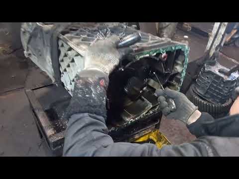 Видео: попадос на коробку снятие, и разборка ZF16