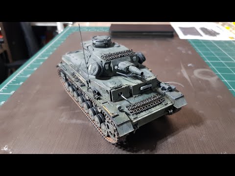 Видео: PZ IV Ausf. E (Звезда) 35 scale- шаг 3