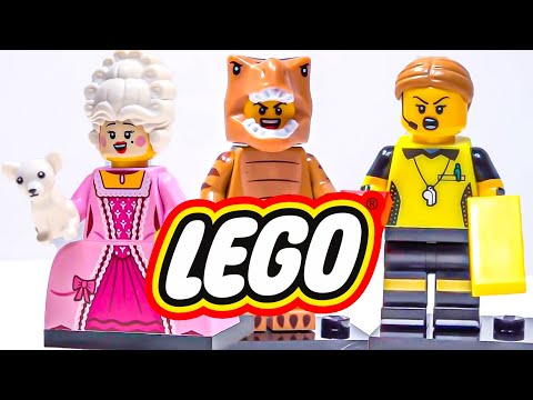 Видео: LEGO Minifigures 71037 / лего минифигурки Серия 24